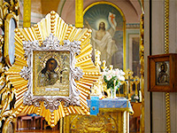 В день празднования Ахтырской иконе Божией Матери Божественную литургию в Ахтырском кафедральном соборе Орла в честь его престольного праздника совершил митрополит Орловский и Болховский Антоний в сослужении епископа Ливенского и Малоархангельского Нектария и епископа Мценского Алексия, викария Орловской епархии. 15 июля 2017 г.