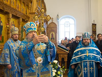 В день церковного празднования Иверской иконе Божией Матери, торжества в честь престольного праздника храма Иверской иконы Божией Матери в Орле возглавил митрополит Орловский и Болховский Антоний, который совершил здесь литургию в сослужении епископа Ливенского и Малоархангельского Нектария и епископа Мценского Алексия. 26 октября 2017 г.