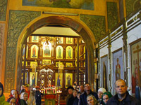 В день памяти великомученика Димитрия Солунского митрополит Орловский и Болховский Антоний совершил литургию в храме великомученика Димитрия Солунского города Дмитровска. 8 ноября 2017 г.