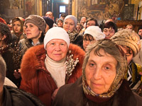 В канун праздника Входа Господня в Иерусалим (Недели ваий), митрополит Орловский и Болховский Антоний совершил всенощное бдение в Свято-Троицком храме Орла. 31 марта 2018 г.