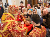 Во вторник Светлой Седмицы митрополит Орловский и Болховский Антоний в сослужении епископа Ливенского и Малоархангельского Нектария и епископа Мценского Алексия совершил литургию в Иверском храме Орла в честь его престольного праздника. 10 апреля 2018 г.