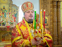Во вторник Светлой Седмицы митрополит Орловский и Болховский Антоний в сослужении епископа Ливенского и Малоархангельского Нектария и епископа Мценского Алексия совершил литургию в Иверском храме Орла в честь его престольного праздника. 10 апреля 2018 г.