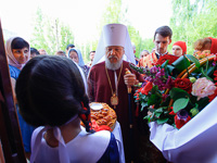 В день памяти великомученика Георгия Победоносца митрополит Орловский и Болховский Антоний совершил в сослужении епископа Ливенского и Малоархангельского Нектария Божественную литургию в храме великомученика Георгия Победоносца города Ливны. 6 мая 2018 г.