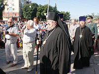 Духовенство Орловской епархии приняло участие в праздновании Дня города Орла, 5 августа 2009 г.