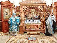 Архиерейское богослужение в праздник Успения Пресвятой Богородицы. 29 августа 2010 г.