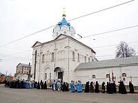 Архиерейское богослужение в праздник Введения во храм Пресвятой Богородицы. 4 декабря 2009 г.