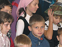 Храм во имя Казанской иконы Божией Матери освящен во Мценском районе; 4 ноября 2009 г.