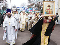 Архиерейское богослужение в Михало-Архангельском храме Орла; 21 ноября 2009 г.