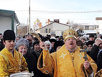 Архиерейское богослужение в день памяти святителя Николая Мирликийского. 19 декабря 2009 г.