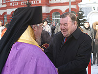 В Орел доставлены мощи священноисповедника Георгия Коссова. 30 января 2010 г.